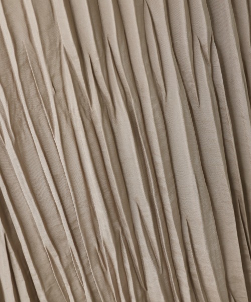 A part by（アパートバイ）の「Pランダムプリーツスカート　 917827（スカート・レディース・ブラック/ベージュ/グリーン/パープル系その他2/ライトブルー・FREE）」の8枚目の写真