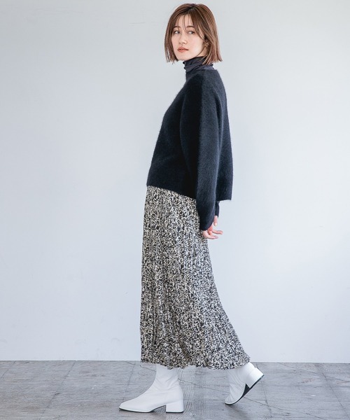 A part by（アパートバイ）の「Pランダムプリーツスカート　 917827（スカート・レディース・ブラック/ベージュ/グリーン/パープル系その他2/ライトブルー・FREE）」の16枚目の写真