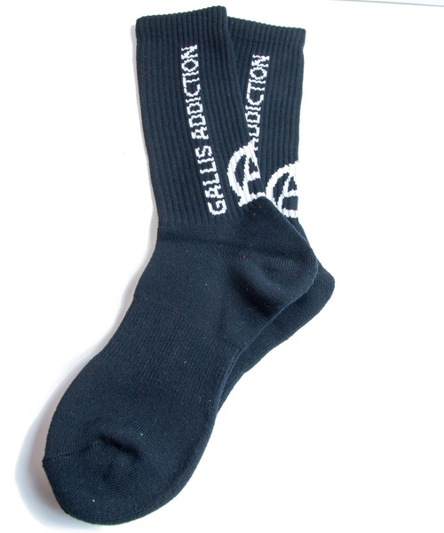 GALLIS ADDICTION（ガリスアディクション）の「GA VERTICAL LOGO SOCKS（ソックス/靴下・メンズ・ホワイト/ブラック/イエロー/オレンジ/ブラック系その他2/ホワイト系その他2・FREE）」の20枚目の写真