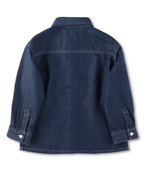 NAUTICA(ノーティカ)の「【NAUTICA/ノーティカ】デニム長袖シャツ(シャツ/ブラウス・キッズ・ブルー/ネイビー・110cm/150cm/100cm/130cm/140cm/120cm)」の22枚目の写真