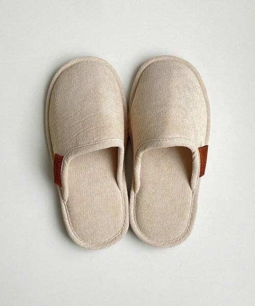 CANAL JEAN(キャナルジーン)の「DULTON CORDUROY SLIPPERS EV コーデュロイスリッパ(WOMEN)/T20-0224S(ルームシューズ/スリッパ・レディース・グレー/グリーン/イエロー系その他/ベージュ/ターコイズブルー/キャメル・ONE SIZE)」の9枚目の写真