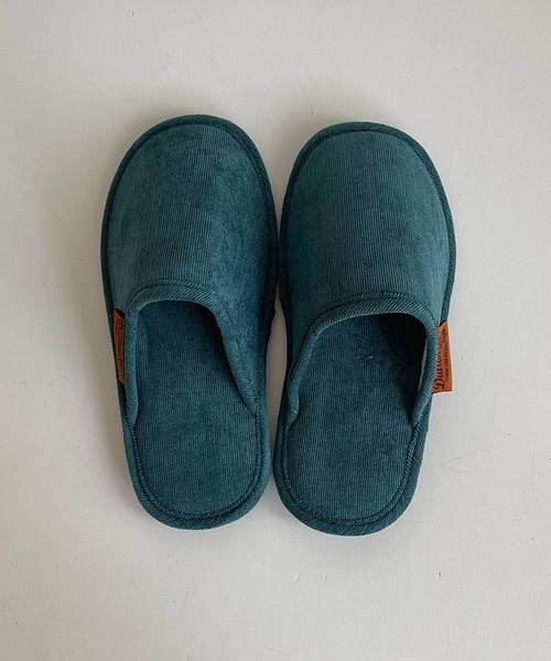 CANAL JEAN(キャナルジーン)の「DULTON CORDUROY SLIPPERS EV コーデュロイスリッパ(WOMEN)/T20-0224S(ルームシューズ/スリッパ・レディース・グレー/グリーン/イエロー系その他/ベージュ/ターコイズブルー/キャメル・ONE SIZE)」の11枚目の写真