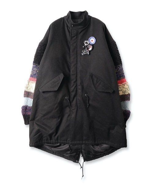 amok 24aw ファー付きモッズコート amok 24aw ファー付きモッズコート