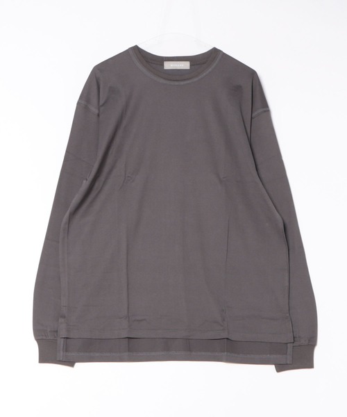 Wizzard（ウィザード）の「Wizzard ウィザード / BASIC PLAIN LONG SLEEVE T-SHIRT ベーシックプレーン長袖Tシャツ ロンT / WBSCS-CS030（Tシャツ/カットソー・メンズ・チャコール/ホワイト/ブラック/マスタード/レッド/グリーン/オレンジ/パープル/ライトイエロー/ライム/ターコイズブルー/ロイヤルブルー/ヘザーグレー/ダークグリーン/イエロー×グリーン/ラベンダー/ブルー系その他/グレイッシュベージュ/ライトグレー・2/1/3）」の22枚目の写真
