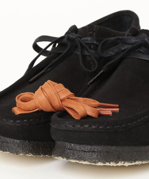 Clarks（クラークス）の「CLARKS(クラークス) Wallabee（モカシン/デッキシューズ・メンズ・ブラック・25/8.5/23/7.5/7/9.5/9/8）」の4枚目の写真