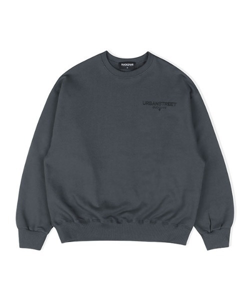 DUCKDIVE(ダックダイブ)の「【DUCKDIVE 】ロゴクルーネックスウェットシャツ / SYB LOGO TOS CREWNECK SWEATSHIRT(スウェット・メンズ・アイボリー/ブラック/ダークカーキ/チャコール・LARGE/MEDIUM)」の13枚目の写真