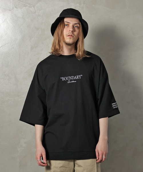 JACKROSE（ジャックローズ）の「JE-リメイクロゴ・SSTEE（Tシャツ/カットソー・メンズ・ホワイト/ブラック/ライトグリーン/ピンク・M/L）」の2枚目の写真