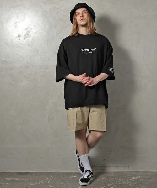 JACKROSE（ジャックローズ）の「JE-リメイクロゴ・SSTEE（Tシャツ/カットソー・メンズ・ホワイト/ブラック/ライトグリーン/ピンク・M/L）」の14枚目の写真