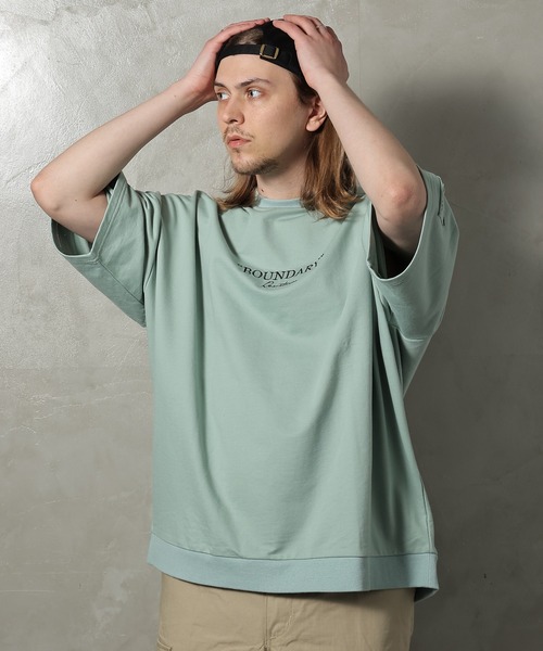 JACKROSE（ジャックローズ）の「JE-リメイクロゴ・SSTEE（Tシャツ/カットソー・メンズ・ホワイト/ブラック/ライトグリーン/ピンク・M/L）」の19枚目の写真