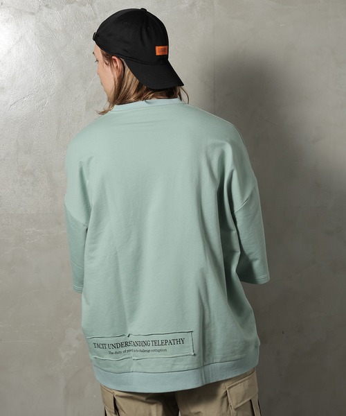 JACKROSE（ジャックローズ）の「JE-リメイクロゴ・SSTEE（Tシャツ/カットソー・メンズ・ホワイト/ブラック/ライトグリーン/ピンク・M/L）」の21枚目の写真