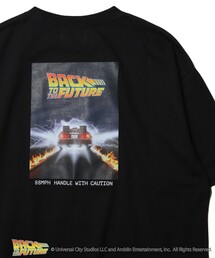 FREAK'S STORE | WEB限定 BACK TO THE FUTURE/バック・トゥ・ザ・フューチャー 別注 バックプリントTシャツ/ビッグシルエット(Tシャツ/カットソー)