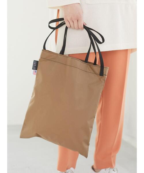 MELO（メロ）の「■別注MELO パッカブルショルダートートバッグ＊（トートバッグ・レディース・ブラック/ベージュ/ターコイズブルー・FREE）」の4枚目の写真