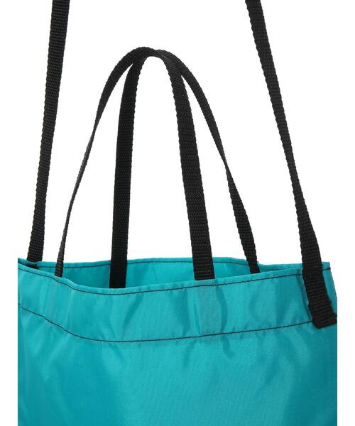 MELO（メロ）の「■別注MELO パッカブルショルダートートバッグ＊（トートバッグ・レディース・ブラック/ベージュ/ターコイズブルー・FREE）」の15枚目の写真