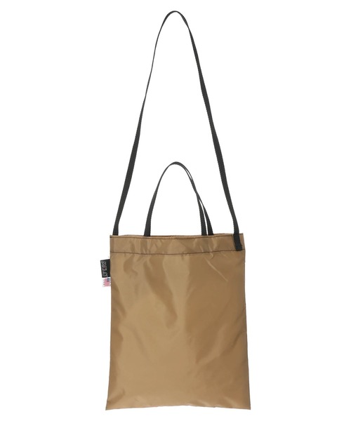 MELO（メロ）の「■別注MELO パッカブルショルダートートバッグ＊（トートバッグ・レディース・ブラック/ベージュ/ターコイズブルー・FREE）」の8枚目の写真