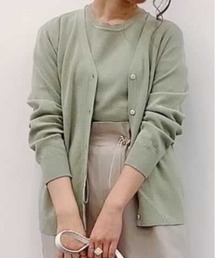 Te chichi | 強撚ニットアンサンブル(アンサンブル)