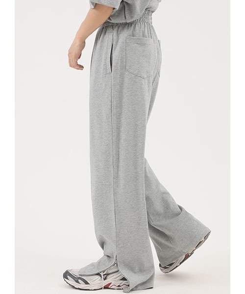 MASONPRINCE（メイソンプリンス）の「【MASONPRINCE】Hem zip sweatpants XXK4017（その他パンツ・メンズ・ブラック/ライトグレー・XL/L/S/M）」の4枚目の写真