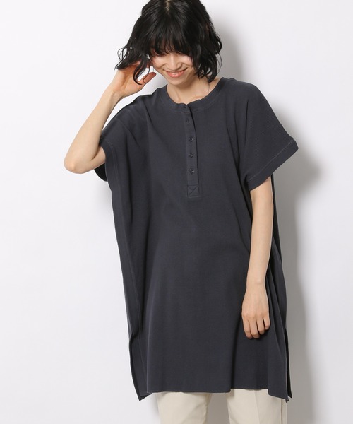 LAKOLE（ラコレ）の「ワッフルBIGヘンリーベスト / 948414（ベスト・レディース・ブラウン系その他/ブルー/ライトベージュ/オフホワイト・SMALL/MEDIUM）」の4枚目の写真