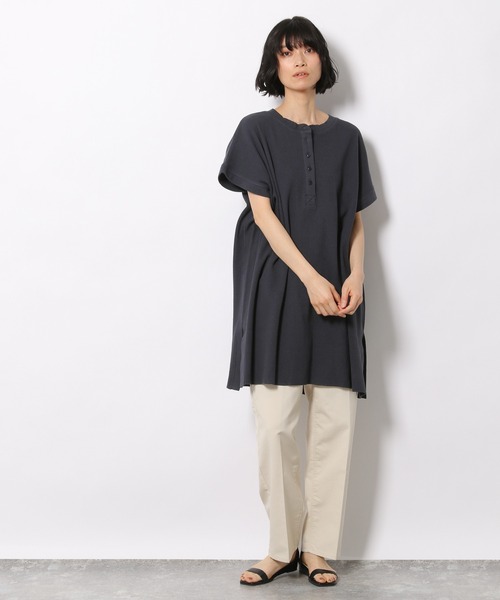 LAKOLE（ラコレ）の「ワッフルBIGヘンリーベスト / 948414（ベスト・レディース・ブラウン系その他/ブルー/ライトベージュ/オフホワイト・SMALL/MEDIUM）」の21枚目の写真