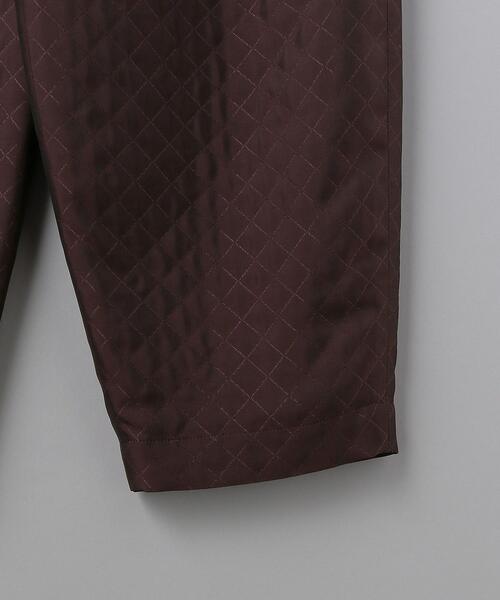 6（ロク）の「＜6(ROKU)＞QUILTED JACQUARD PANTS/パンツ（その他