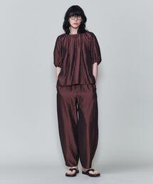 ロク　キルティングパンツ 6 (ROKU) - 【美品】 6(ROKU) / ロク | STRIPE QUILTING PANTS