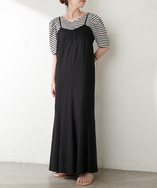 DISCOAT（ディスコート）の「パワショルボーダープルオーバー（Tシャツ/カットソー・レディース・ライトグレー/ブラック/ベビーピンク/ブルー・FREE）」の10枚目の写真