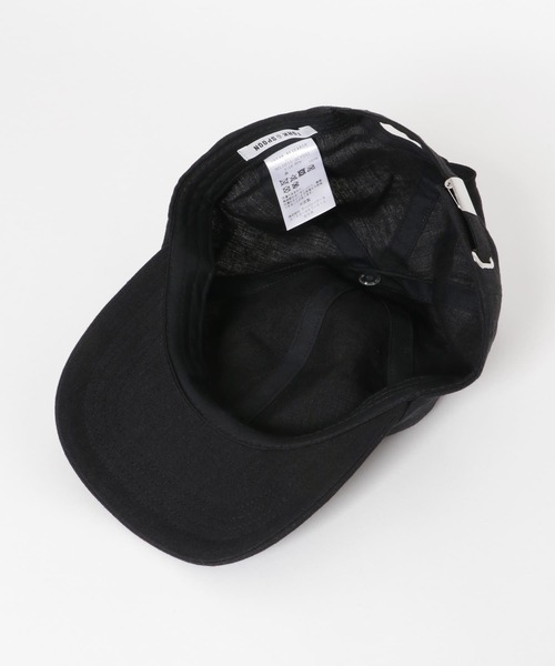 FORK&SPOON（フォークアンドスプーン）の「FORK&SPOON　リネンキャップ（キャップ・レディース・ブラック/モカ・ONE）」の7枚目の写真