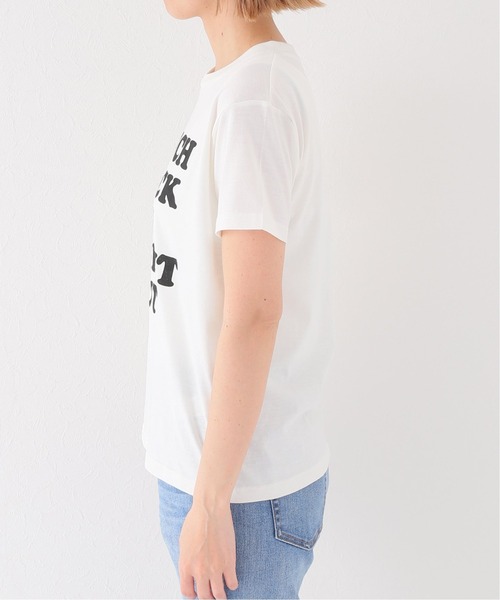 JOURNAL STANDARD relume（ジャーナルスタンダード　レリューム）の「ロゴプリント クルーネック TEE◆（Tシャツ/カットソー・レディース・ホワイト/ブラック/グリーン・FREE）」の10枚目の写真