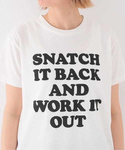 JOURNAL STANDARD relume（ジャーナルスタンダード　レリューム）の「ロゴプリント クルーネック TEE◆（Tシャツ/カットソー・レディース・ホワイト/ブラック/グリーン・FREE）」の22枚目の写真