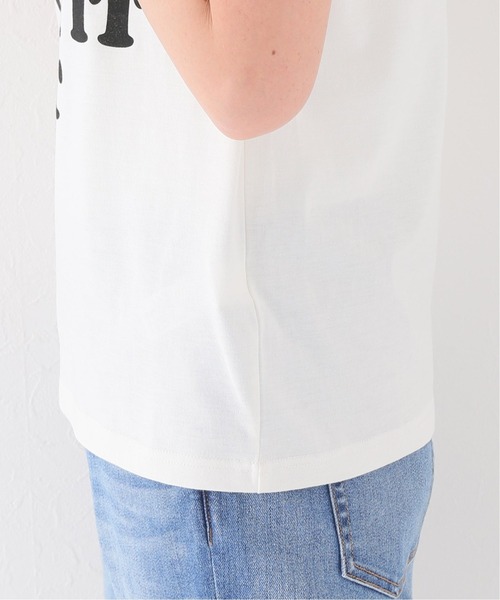 JOURNAL STANDARD relume（ジャーナルスタンダード　レリューム）の「ロゴプリント クルーネック TEE◆（Tシャツ/カットソー・レディース・ホワイト/ブラック/グリーン・FREE）」の14枚目の写真