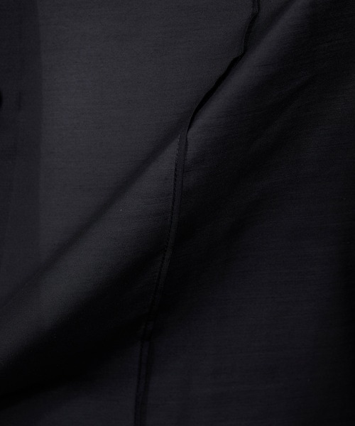 JUNRED（ジュンレッド）の「ピンタックシアーシャツ（シャツ/ブラウス・メンズ・ブラック/サックスブルー/グリーン・M/L）」の10枚目の写真