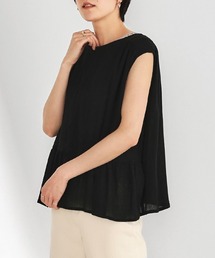 Bou Jeloud | レーヨンクレープ２ＷＡＹギャザーブラウス(シャツ/ブラウス)