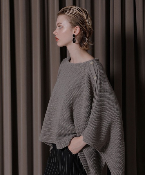 MIELI INVARIANT（ミエリインヴァリアント）の「Tear Oval Pierce（ピアス（両耳用）・レディース・ブラック・FREE）」の8枚目の写真