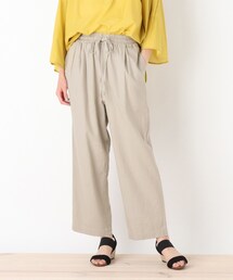 SHOO・LA・RUE | 麻混合イージーワイドパンツ(その他パンツ)