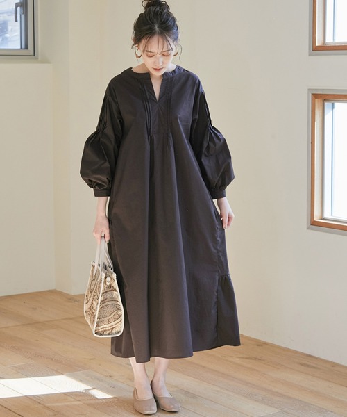 セール ブランド古着 長袖ワンピース ワンピース Vis ビス のファッション通販 Zozoused