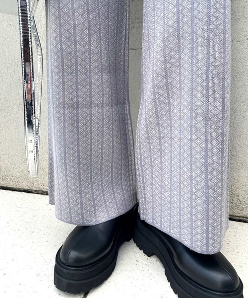 ＪＵＧＬＡＮＳ（ユグランス）の「☆ JQ編みニットパンツ（その他パンツ・レディース・ラベンダー/ブラック/ブラウン・FREE）」の14枚目の写真