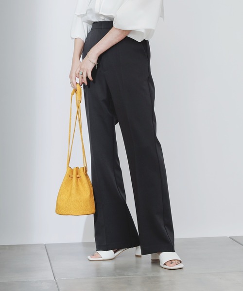 COLONY 2139(コロニートゥーワンスリーナイン)の「ストレッチイージーケアパンツ(フレア)(その他パンツ・レディース・ブラック/パープル/グリーン・SMALL/MEDIUM/LARGE)」の17枚目の写真