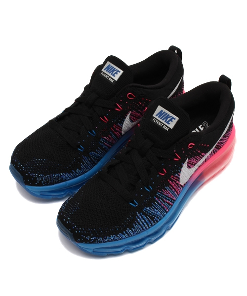 X-girl（エックスガール）の「NIKE WMNS NIKE FLYKNIT MAX（スニーカー・レディース・ライトグリーン/ブラック・23cm/24cm/23.5cm/24.5cm）」の2枚目の写真