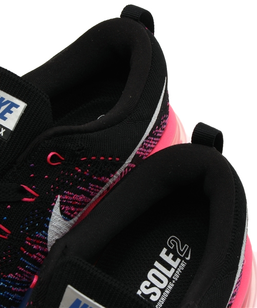 X-girl（エックスガール）の「NIKE WMNS NIKE FLYKNIT MAX（スニーカー・レディース・ライトグリーン/ブラック・23cm/24cm/23.5cm/24.5cm）」の8枚目の写真