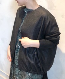 BEARDSLEY | 袖ニットブルゾン(ブルゾン)