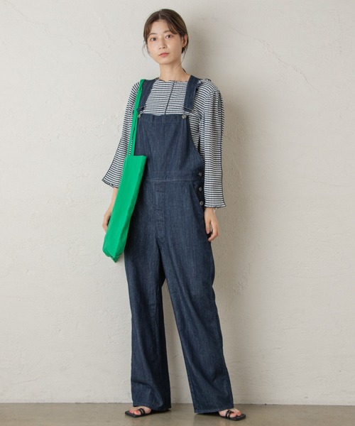 Kastane（カスタネ）の「ジャガードチェックパイピングプルオーバー（シャツ/ブラウス・レディース・ブラック/グリーン/アイボリー・FREE）」の9枚目の写真