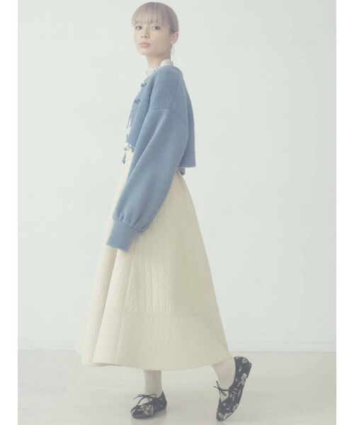 merry jenny(メリージェニー)の「fluffyチャイナニットソーカーディガン(カーディガン/ボレロ・レディース・ピンク/ブルー・FREE)」の19枚目の写真