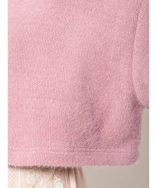 merry jenny(メリージェニー)の「fluffyチャイナニットソーカーディガン(カーディガン/ボレロ・レディース・ピンク/ブルー・FREE)」の14枚目の写真