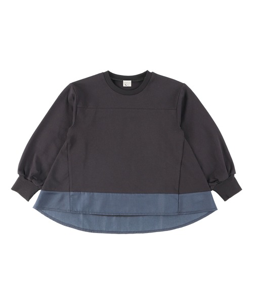 SUNDAYS SUN(サンデイズ サン)の「長袖Tシャツ(Tシャツ/カットソー・キッズ・アッシュ/ブラック/オフホワイト/ピンク・100/140/90/120/110/80/130)」の8枚目の写真