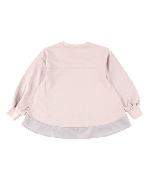 SUNDAYS SUN(サンデイズ サン)の「長袖Tシャツ(Tシャツ/カットソー・キッズ・アッシュ/ブラック/オフホワイト/ピンク・100/140/90/120/110/80/130)」の7枚目の写真