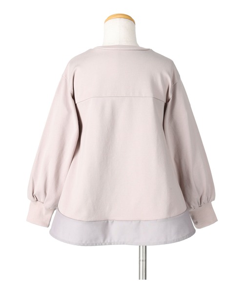 SUNDAYS SUN(サンデイズ サン)の「長袖Tシャツ(Tシャツ/カットソー・キッズ・アッシュ/ブラック/オフホワイト/ピンク・100/140/90/120/110/80/130)」の6枚目の写真