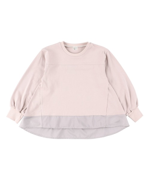 SUNDAYS SUN(サンデイズ サン)の「長袖Tシャツ(Tシャツ/カットソー・キッズ・アッシュ/ブラック/オフホワイト/ピンク・100/140/90/120/110/80/130)」の12枚目の写真