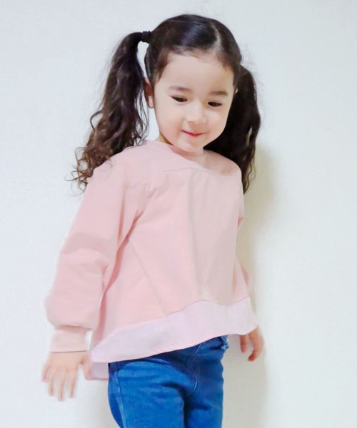 SUNDAYS SUN(サンデイズ サン)の「長袖Tシャツ(Tシャツ/カットソー・キッズ・アッシュ/ブラック/オフホワイト/ピンク・100/140/90/120/110/80/130)」の20枚目の写真