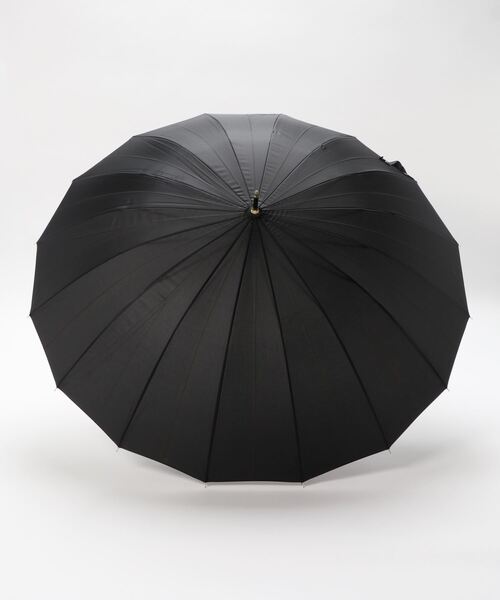 ammy.(エイミードット)の「【 ammy. / エイミードット 】 モノトーン & ニュアンスカラー 16本骨 グラスファイバー ビッグ 長傘(長傘・レディース・ブラック/ベージュ/グレー/オリーブ/ピンクベージュ/ホワイト/ブラウン/カーキ/ネイビー・FREE)」の10枚目の写真