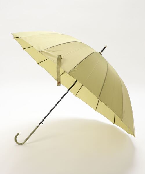 ammy.(エイミードット)の「【 ammy. / エイミードット 】 モノトーン & ニュアンスカラー 16本骨 グラスファイバー ビッグ 長傘(長傘・レディース・ブラック/ベージュ/グレー/オリーブ/ピンクベージュ/ホワイト/ブラウン/カーキ/ネイビー・FREE)」の13枚目の写真