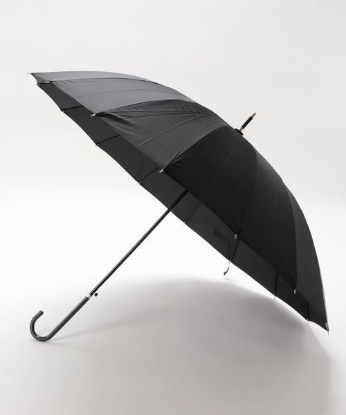 ammy.(エイミードット)の「【 ammy. / エイミードット 】 モノトーン & ニュアンスカラー 16本骨 グラスファイバー ビッグ 長傘(長傘・レディース・ブラック/ベージュ/グレー/オリーブ/ピンクベージュ/ホワイト/ブラウン/カーキ/ネイビー・FREE)」の14枚目の写真